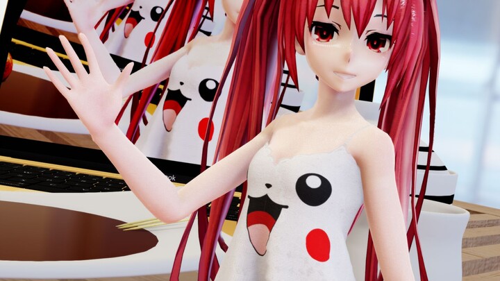 [Date A Live] Pikachu lucu sekali!!!