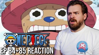Finally Meeting Chopper?!? | One Piece Ep 84+85 Reaction & Review | Drum Island Arc