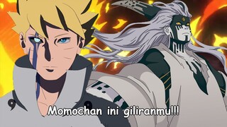 Boruto Kage Momoshiki Bertindak - Boruto Two Blue Vortex Part 113