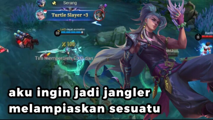 aku ingin jadi jangler melampiaskan sesuatu