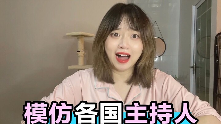 Bắt chước các MC từ nhiều quốc gia, vị thứ hai quá mạnh, thật sự giống y như thật