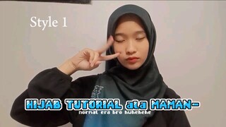 [PART 1] SIMPLE HIJAB TUTORIAL~