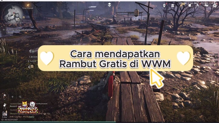 Cara mendapatkan rambut gratis di game WWM