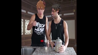 Zhongli & Childe eat wrong protein