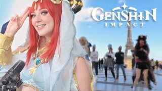 Ils dansent dans Paris en cosplay de Genshin ?! (event Genshin Impact)