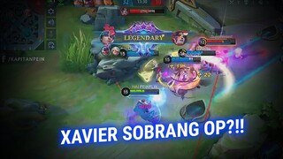 NEW HERO XAVIER SOBRANG OP NA SUPPORT - Mobile Legends