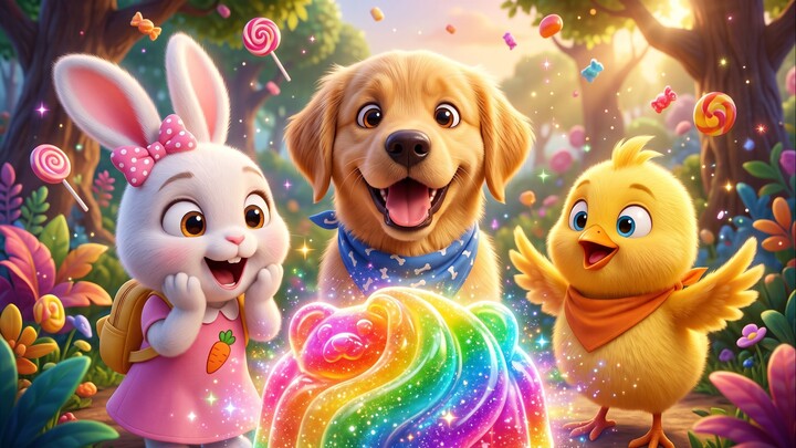 Bibi, Beto & Tobby and the Magic Gummy ✨ - Funny Kids Cartoon
