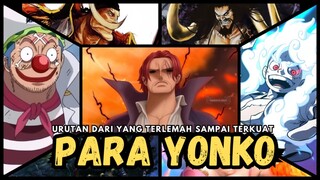 Update Urutan Yonko Dari Yang Terkuat Sampai Terlemah !!!