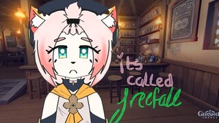 It’s called: free fall. || gacha || genshin || NOT A SHIP!!!
