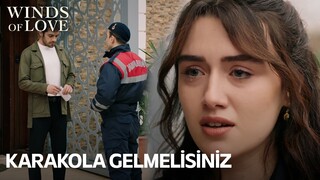 Halil ifade vermeye gidiyor 🚓 | Rüzgarlı Tepe 12. Bölüm