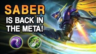 WOW! THIS IS WHY THE  REVAMPED SABER IS SO GOOD | Mobile Legends