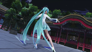 MMD "Gokuraku Jodo" กับ YYB Miku Kai แบบทดสอบ
