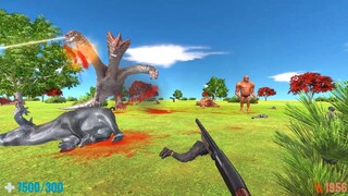 Monster Hunter. FPS Perspective! Animal Revolt Battle Simulator (ARBS)