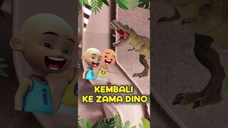 Upin & Ipin Bertemu Dinosaurus!! Mereka Akan Dimakan.. | MRI #Shorts