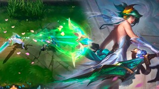 SKIN PREVIEW Crystal Rose Riven - League of Legends: Wild Rift