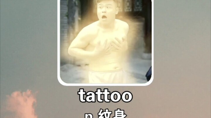 Tiếng Anh hài hước: Hình xăm – Tattoo