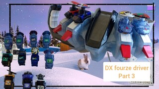 DX fourze driver part 3 โฟร์เซ ไดรเวอร์ kamen rider fourze