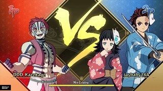 Demon Slayer: Hinokami Keppuutan (Ranked Marathon) Salt Level Rises In The Rage Quitters PVP Matches