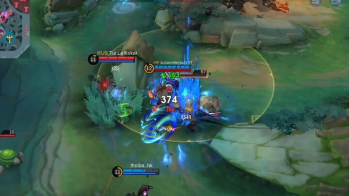 THAMUZ CHASED ENEMY ONE BY ONE#MLBB
