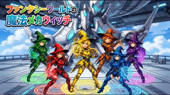 Short AI EXTRA SAVIOR Anime - Penyihiran Gadis Ajaib di Kapal Luar angkasa