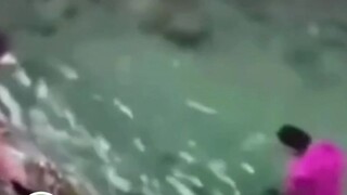 这这这...这真的是大妈而不是波妞吗，瞧把旁边路人都整懵了...#娱乐评论大赏 #搞笑 #搞笑视频