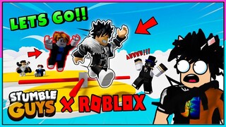 MAIN STUMBLE GUYS TAPI DI ROBLOX !!! SERU BANGET !!! - Roblox Indonesia