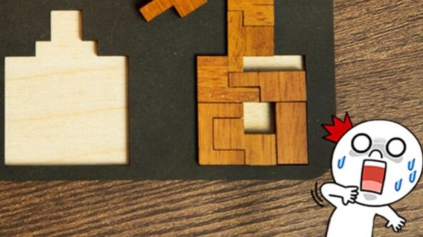 The Transformers of the puzzle world? Only 8 pieces, but can transform into 6 different forms!