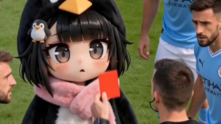 Penguin kecil yang imutnya keterlaluan, malah menghadapi wasit yang curang!