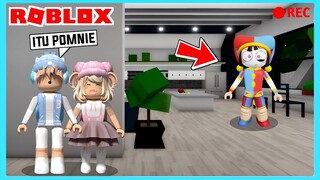 Aku Dan Adiku Melihat Penampakan Digital Circus Dari Cctv Di Roblox Brookhaven ft @Shasyaalala