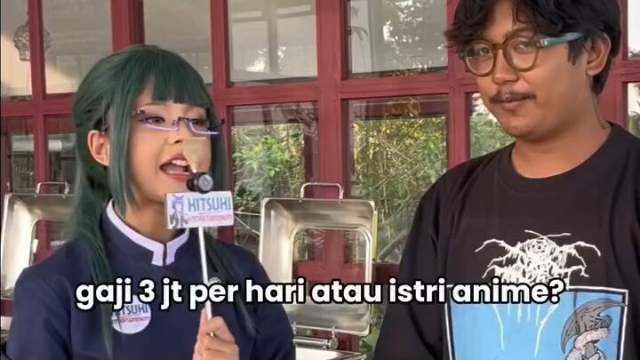 Gaji 3 Juta per Hari atau Istri Anime?