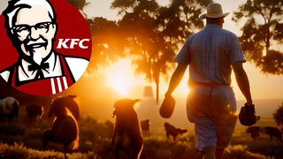 Iklan KFC yang dihasilkan AI