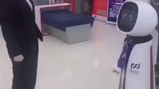 I suspect there’s a human inside who just wants to get off work.