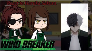 Wind Breaker React To Haruka Sakura || Wind Breaker || Gacha || Reaction || Gacha React ||