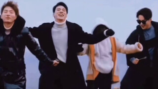 Gong Jun's sand sculpture grab money dance, this ecstatic and happy expression can't be imitated by 