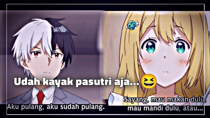 Ketika lu akting jadi pasutri, Auto gk bisa nahan salting karna istri kawai.