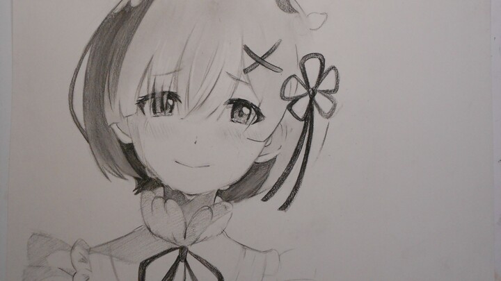 Draw a cute Rem