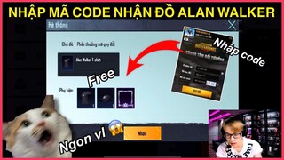 NHẬP MÃ CODE NHẬN ĐỒ ALAN WALKER FREE QUÀ CỦA NHÀ PHÁT HÀNH DỄ DÀNG AI CŨNG NHẬN ĐƯỢC || PUBG MOBILE