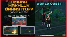 WORLD QUEST WHERE ARE THE FIERCE CREATURES | RISHBOLAND RAJA,GATOR RAJA, SUMPTER BEASTLORD