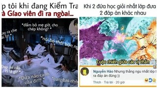 Meme ảnh chế #16: meme học sinh siuu hài hước