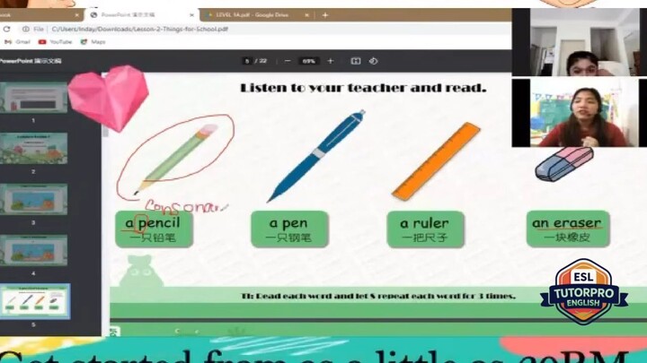 TutorPro English Class