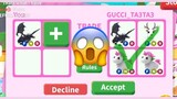 Trading in adopt me! #5 (ROBLOX) adopt me!