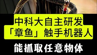 طورت جامعة العلوم والتكنولوجيا في الصين ذاتيًا روبوتًا على شكل مخالب الأخطبوط، قادرًا على الإمساك بم