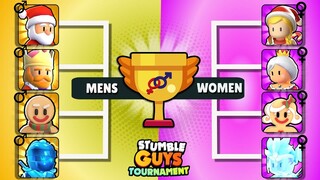 MENS VS WOMENS | STUMBLE GUYS CUP  | NEW SKIN 0.44.2 | 1 vs 1