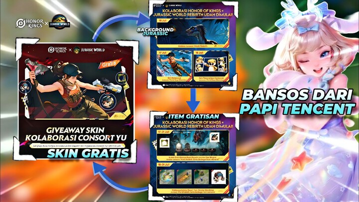 Bansos dari Papi Tencent😘😘 Skin Sampai Item Gratis Cuy😍😍