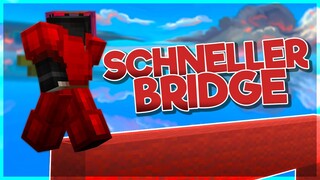 I MASTERED how to Schneller Bridge?! | Hypixel Bedwars