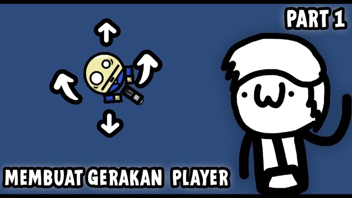 Cara Membuat Gerakan Top Down Shooter 2D di Unity