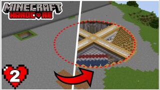 Tôi Xây Dựng Nhà Khổng Lồ Dưới Lòng Đất Trong Minecraft Hardcore