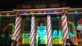 City Hall of Davao Christmas light show