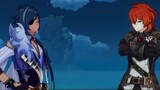 [Kisah Pulau Dampak Genshin] Saudara-saudara yang saleh main mata online, klik untuk melihat [Diluk x Kaia]