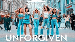 [全员长腿小腰精UNFORGIVEN][4K] LE SSERAFIM - UNFORGIVEN dance cover